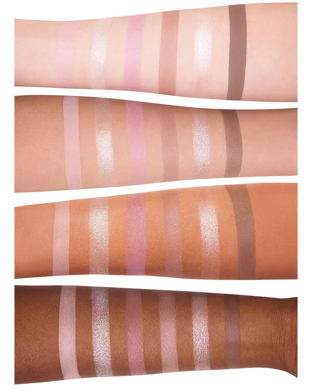 Flower Knows Snow Ballet Six-Color Satin Makeup Palette