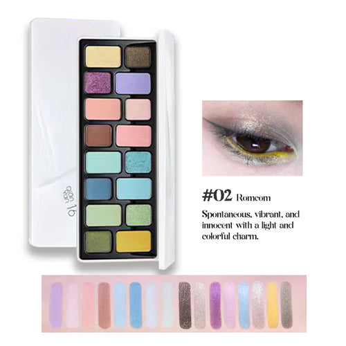 CHEERYEP 16-Color Eye Shadow Palettes