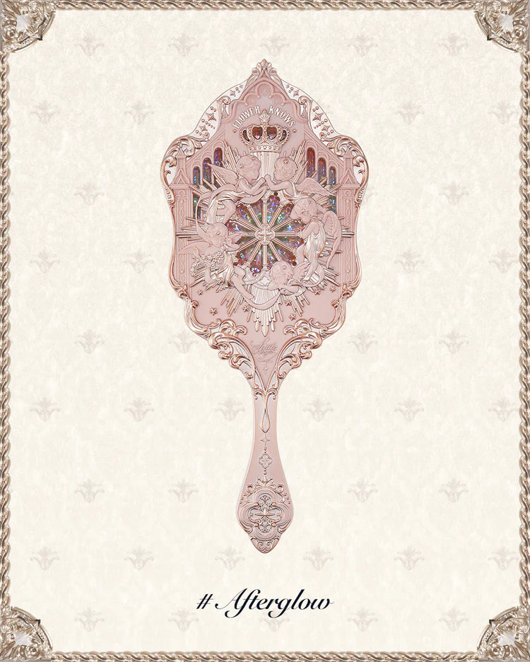 Flower Knows Little Angel Hand Mirror