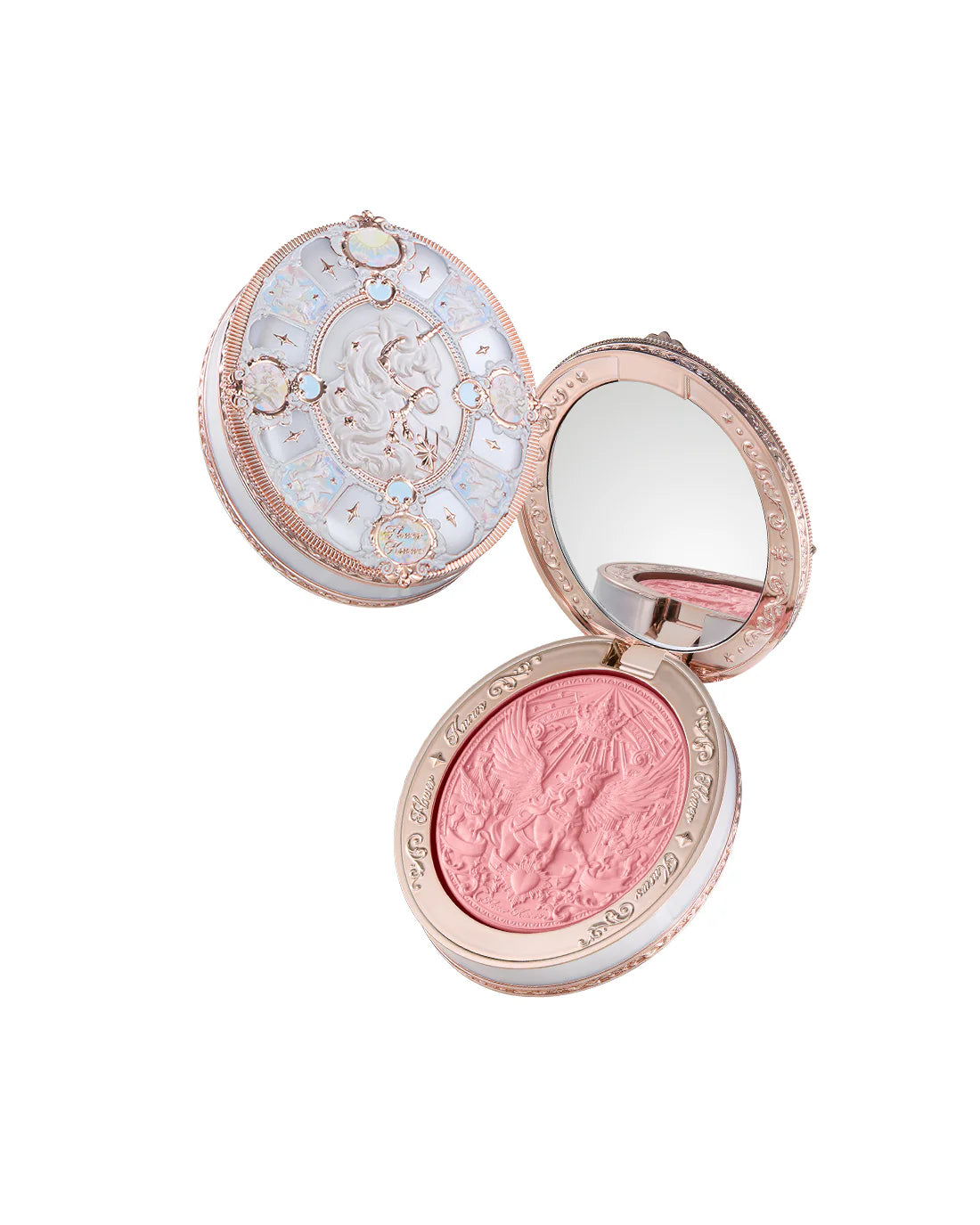Flower Knows Knight Unicorn Satin Blush