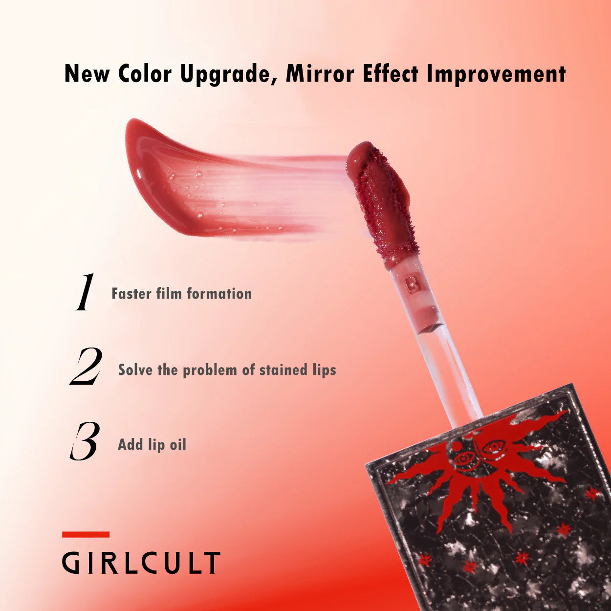 Girlcult Cyber Liaozhai Mirror Lip Glaze