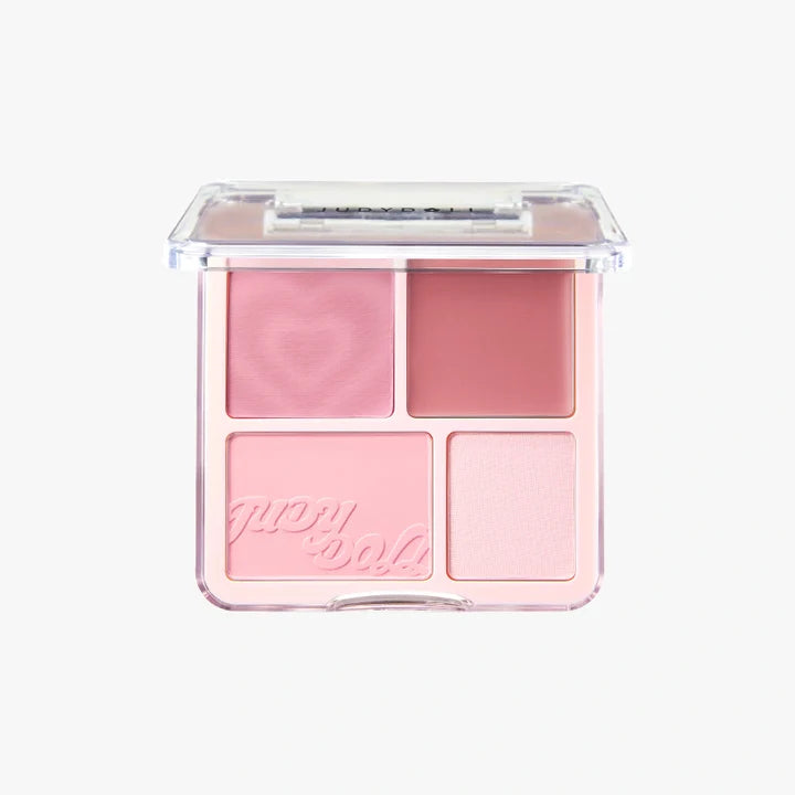 Judydoll 2 in 1 Blush Highlight Palette