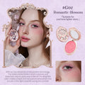 Flower Knows Violet Strawberry Rococo Embossed Blush