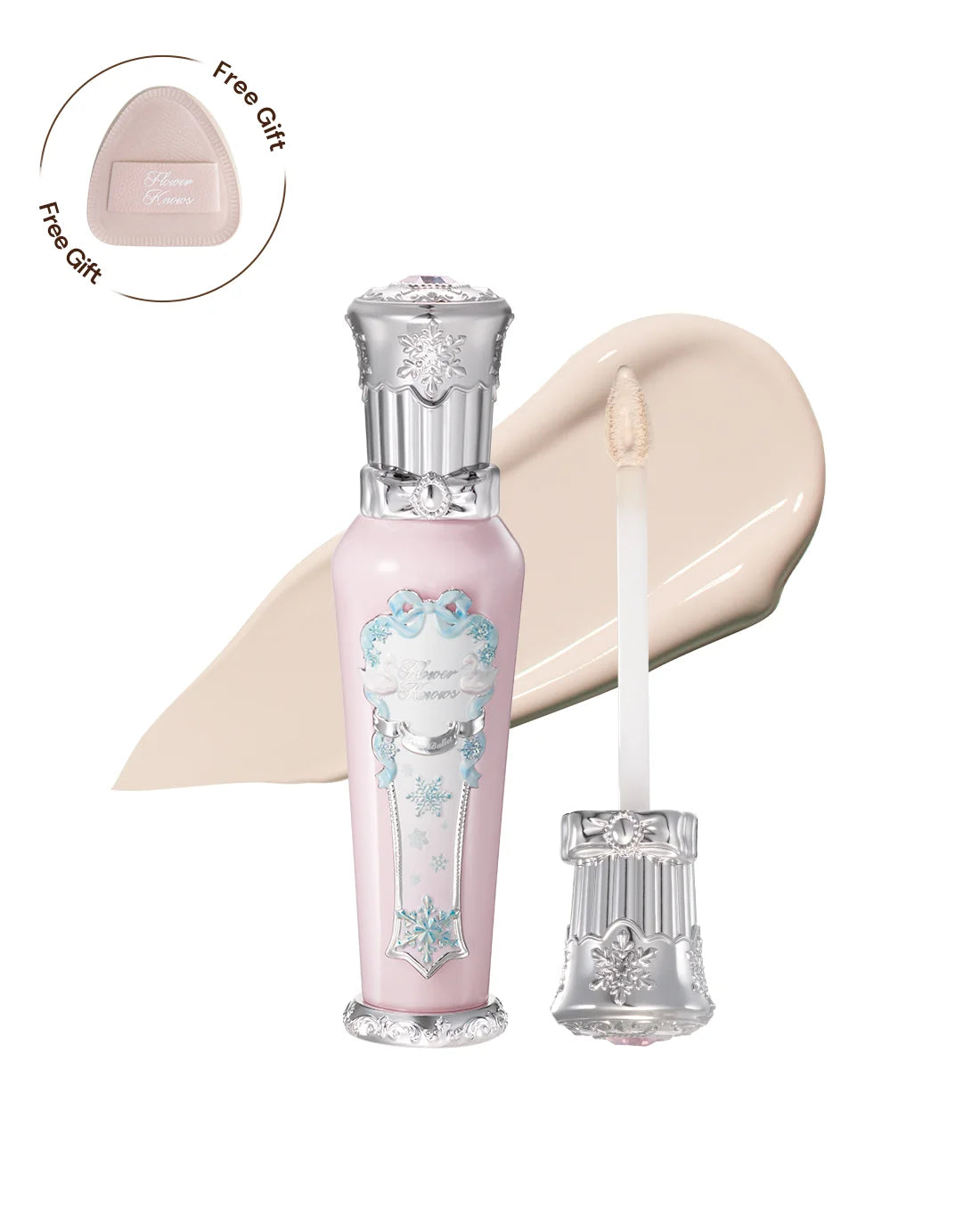 Flower Knows Snow Ballet Dewy Glow Illuminator