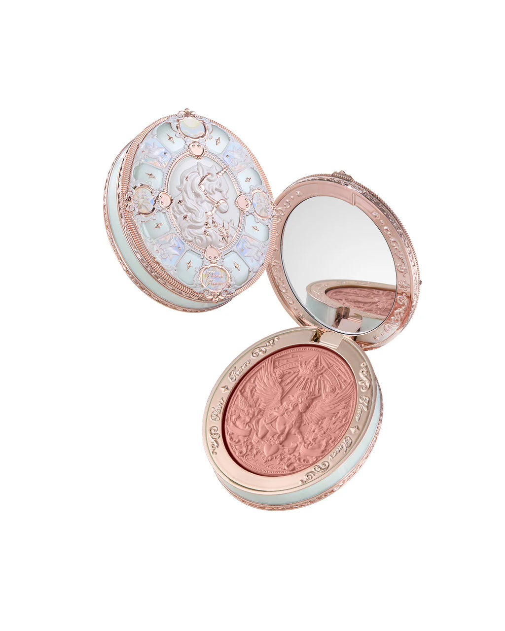 Flower Knows Knight Unicorn Satin Blush
