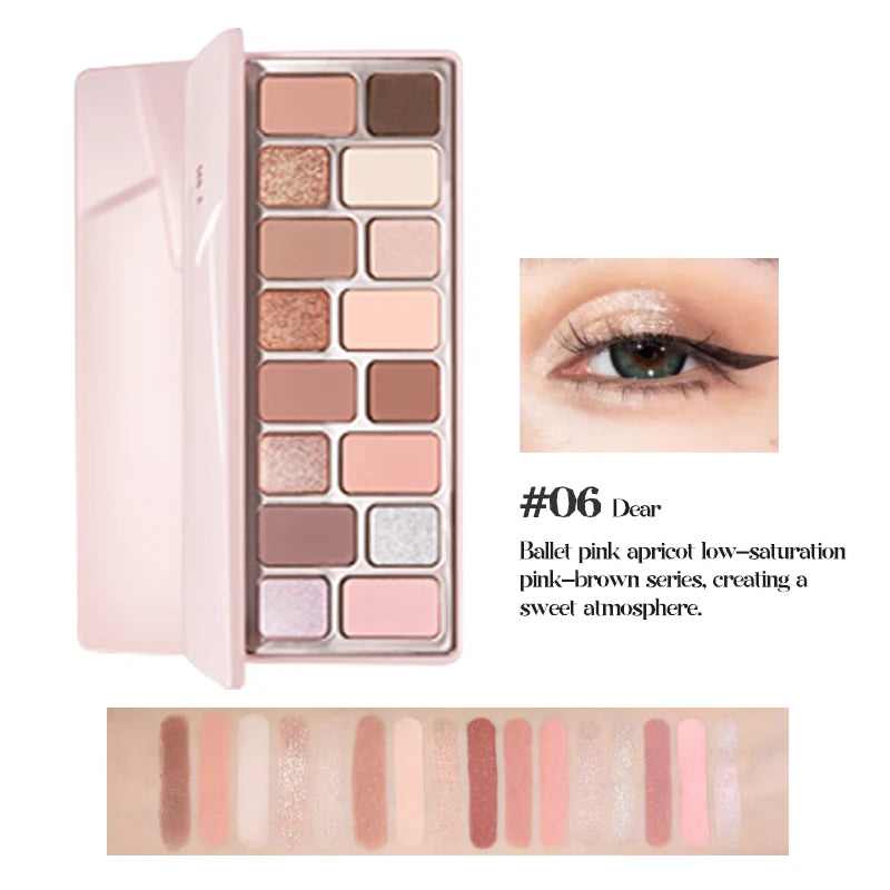 CHEERYEP 16-Color Eye Shadow Palettes