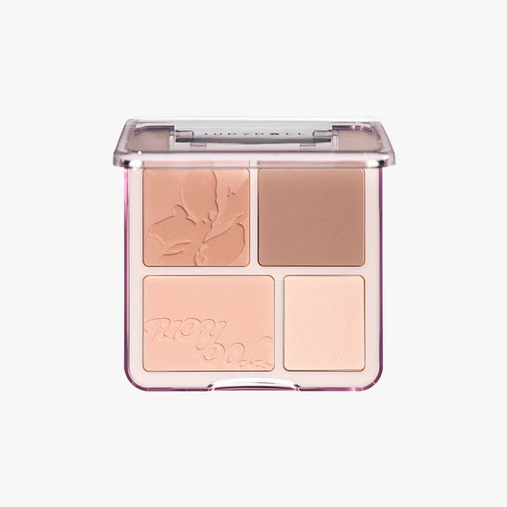 Judydoll 2 in 1 Blush Highlight Palette