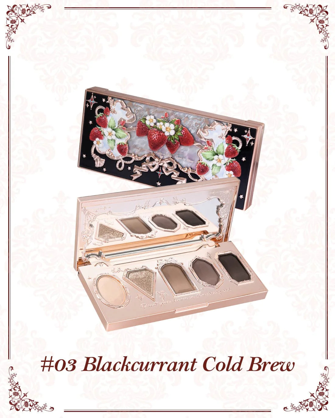 Flower Knows Strawberry Rococo Eyeshadow Palette
