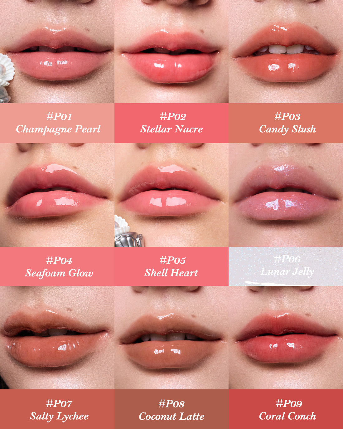 Flower Knows Shell's Jewel Nourishing Lip Glaze