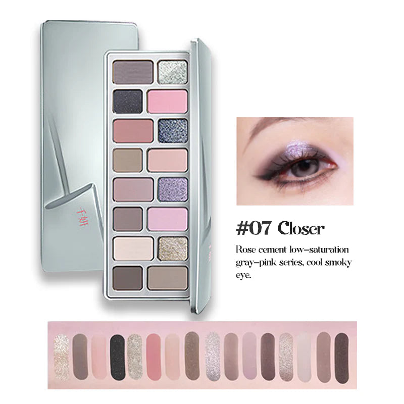 CHEERYEP 16-Color Eye Shadow Palettes