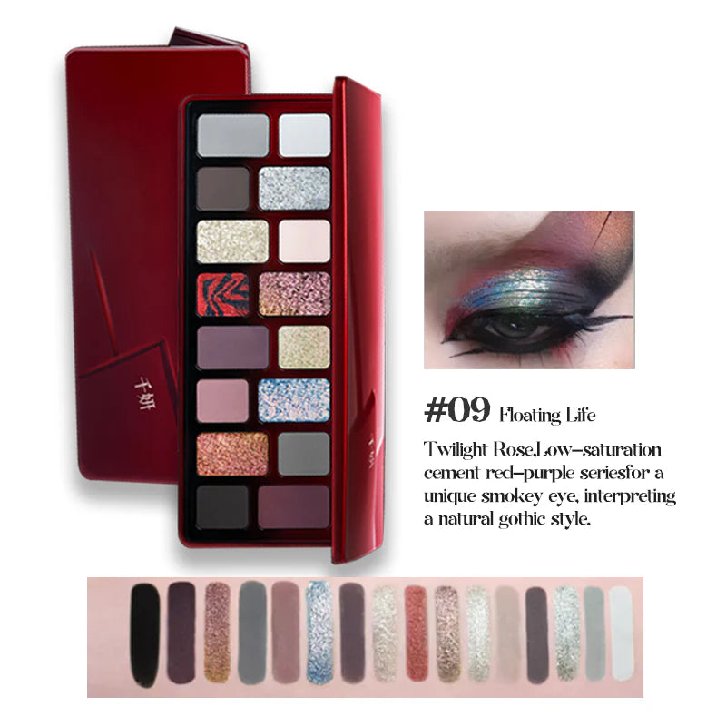 CHEERYEP 16-Color Eye Shadow Palettes