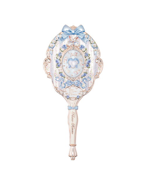 Flower Knows Bunny Garden Hand Mirror
