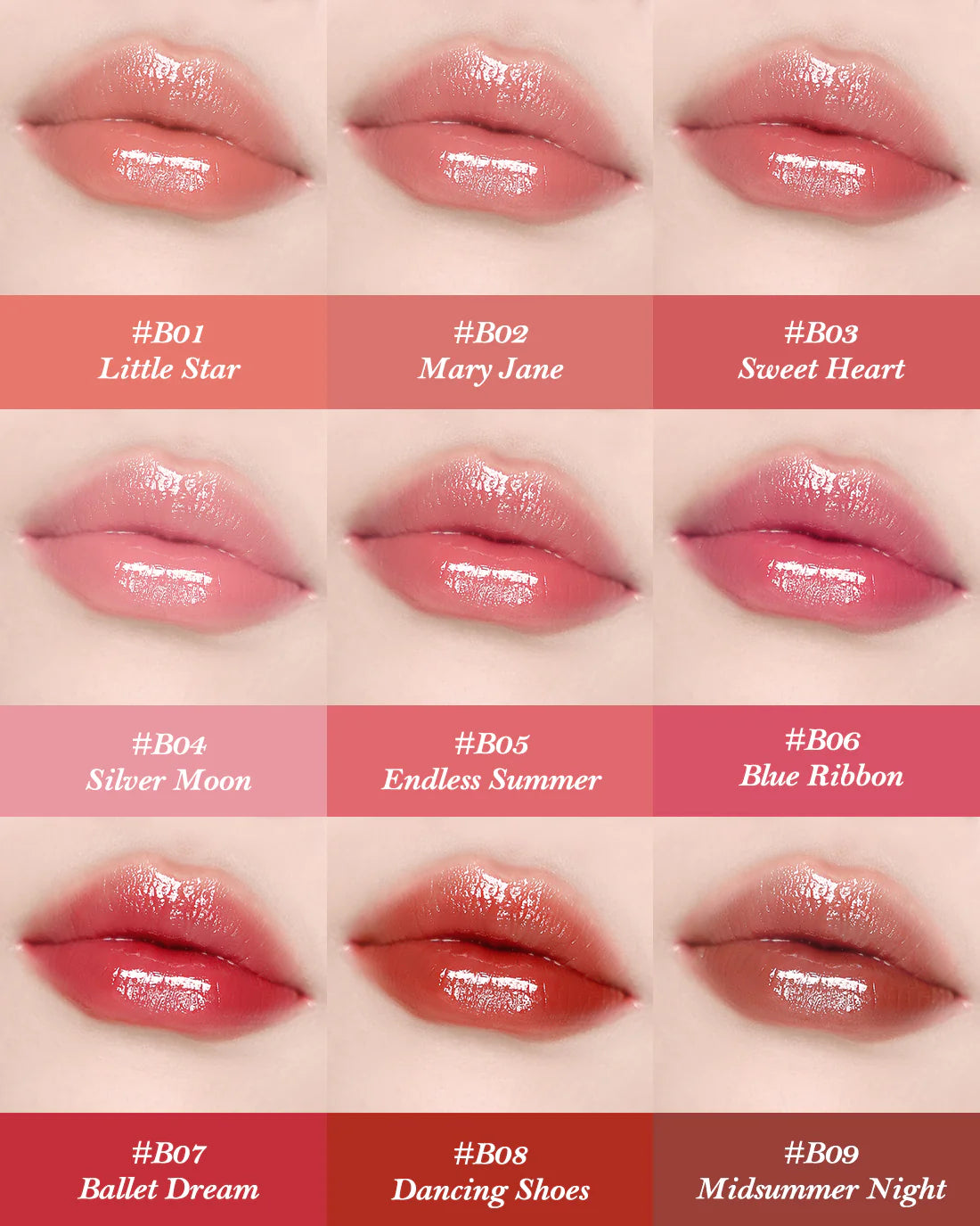 Flower Knows Swan Ballet Shine Lipstick