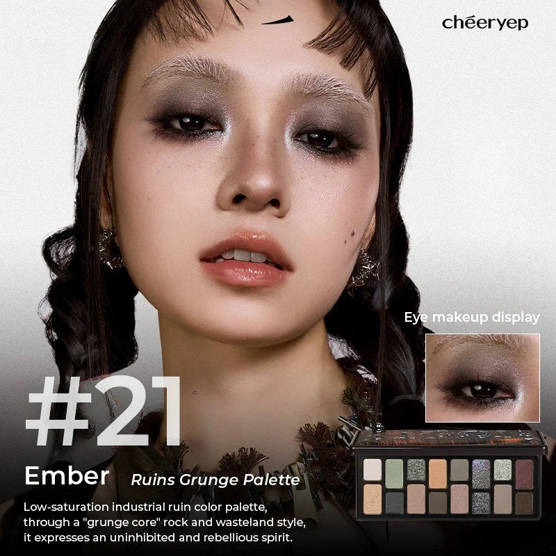 CHEERYEP 16-Color Eye Shadow Palettes