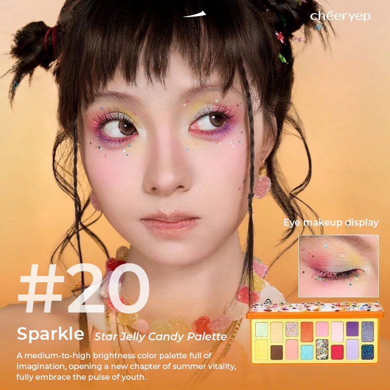 CHEERYEP 16-Color Eye Shadow Palettes