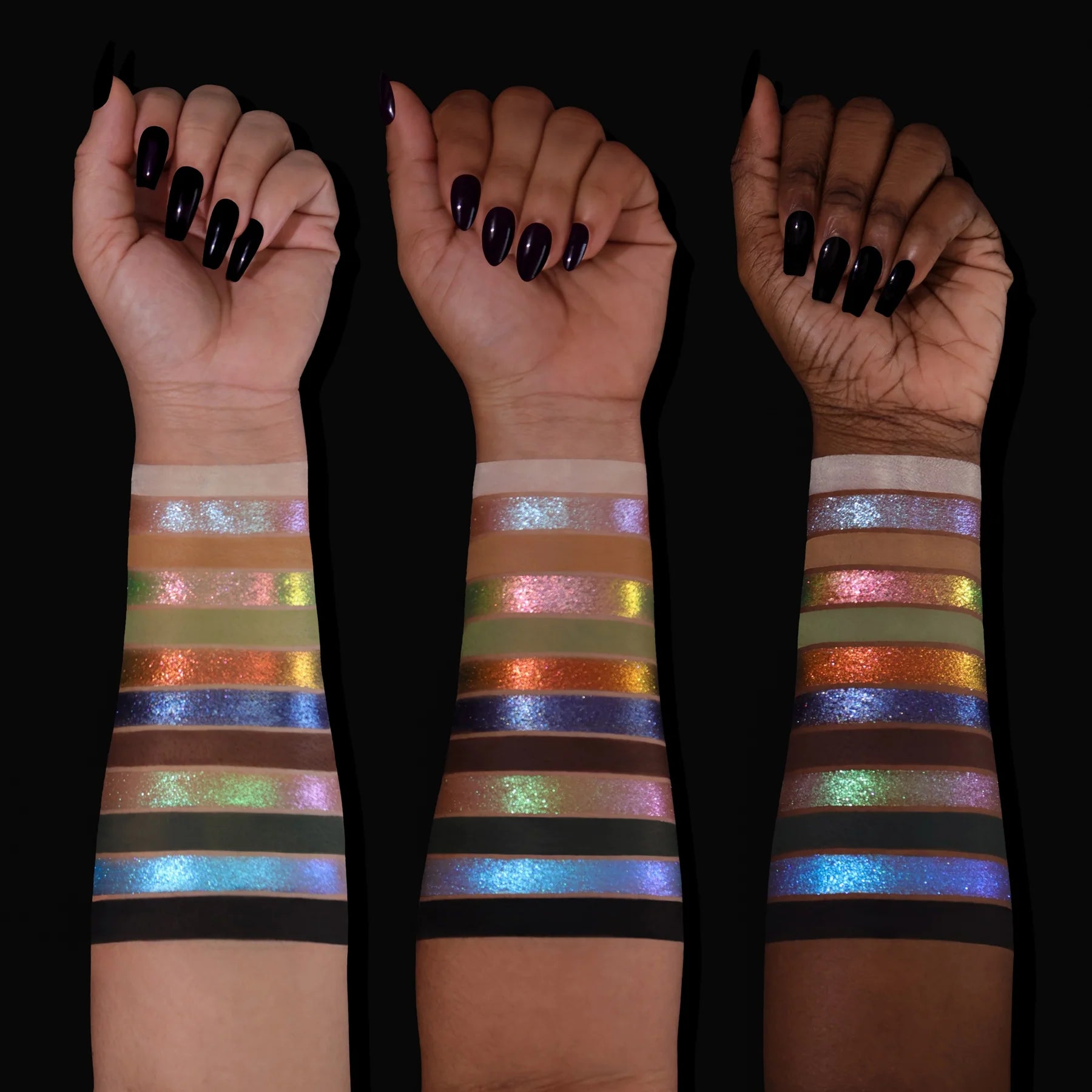 KRYPTEIN COSMETICS BURNT FOREST Chameleon Eyeshadow Palette