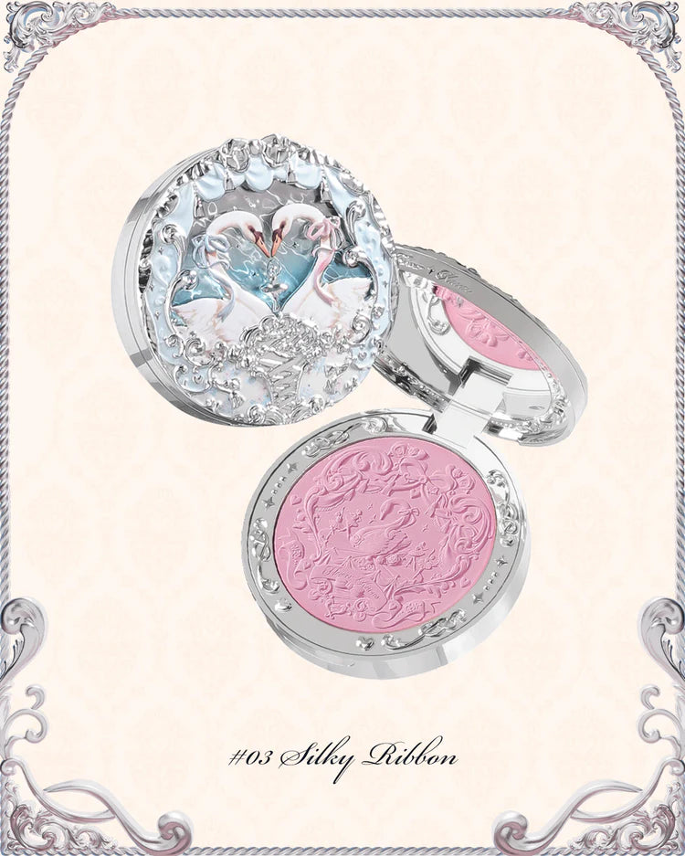 Flower Knows Swan Ballet Embossed Blush