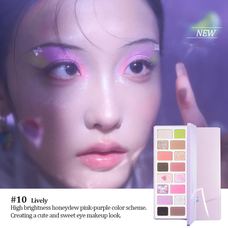 CHEERYEP 16-Color Eye Shadow Palettes