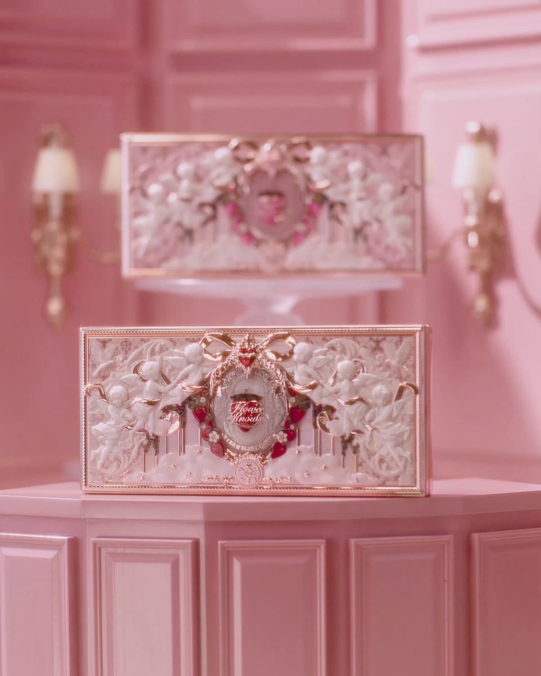 Flower Knows Strawberry Cupid Makeup Palette Global Exclusive
