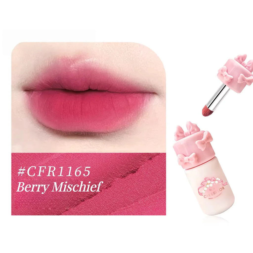CHEERFLOR Girl's Bowknot Velvet MatteMakeup Cream