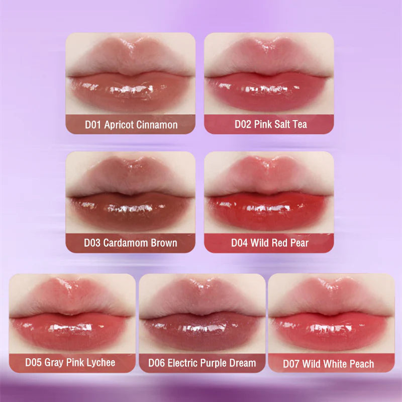 Uhue Hydrating Watery Glow Mirror Lip Gloss Dudu