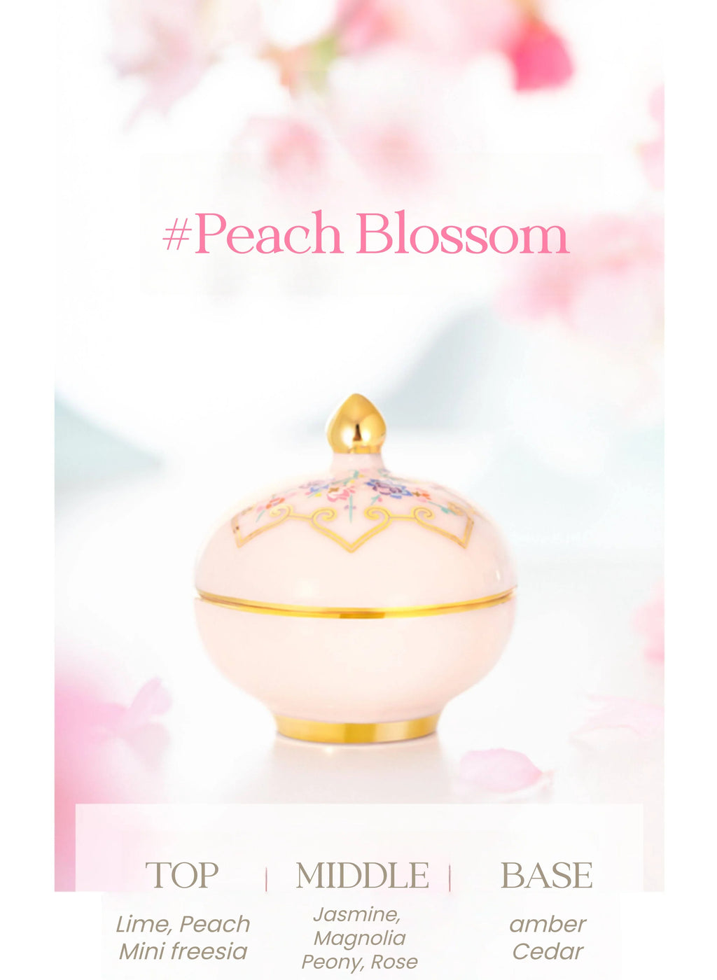 PALACE MUSEUM Flower God Collection Solid Perfume Balm