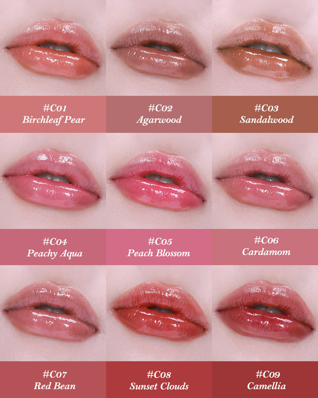 Flower Knows Butterfly Cloud Collar Glossy Lipstick
