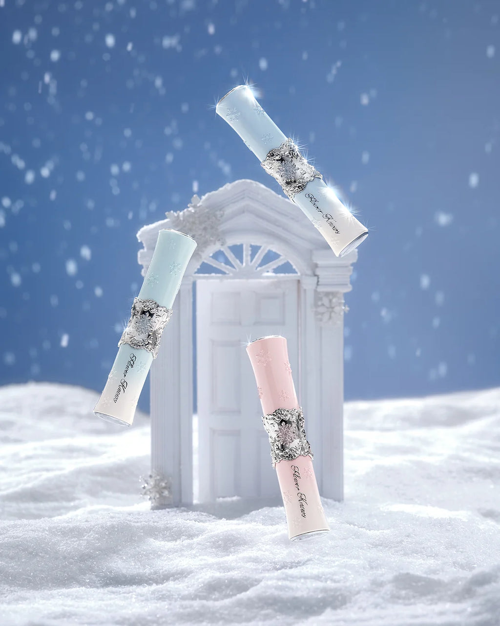 Flower Knows Snow Ballet Lip Duo