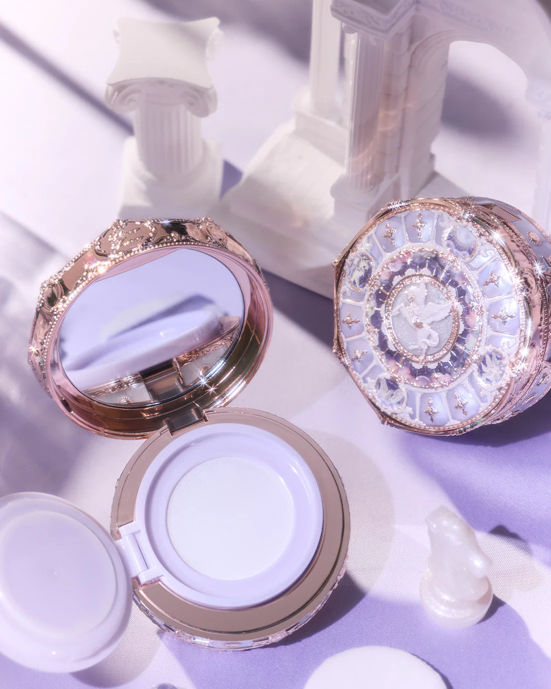 Flower Knows Knight Unicorn Cloud Loose Setting Powder