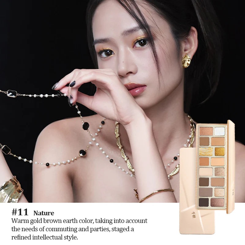 CHEERYEP 16-Color Eye Shadow Palettes