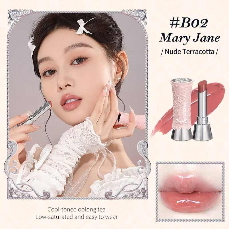 Flower Knows Swan Ballet Shine Lipstick