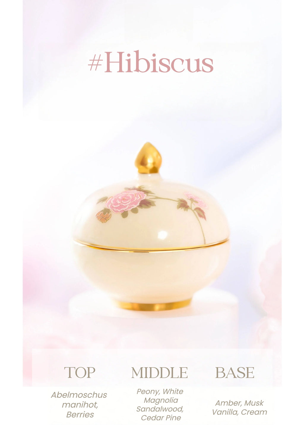 PALACE MUSEUM Flower God Collection Solid Perfume Balm