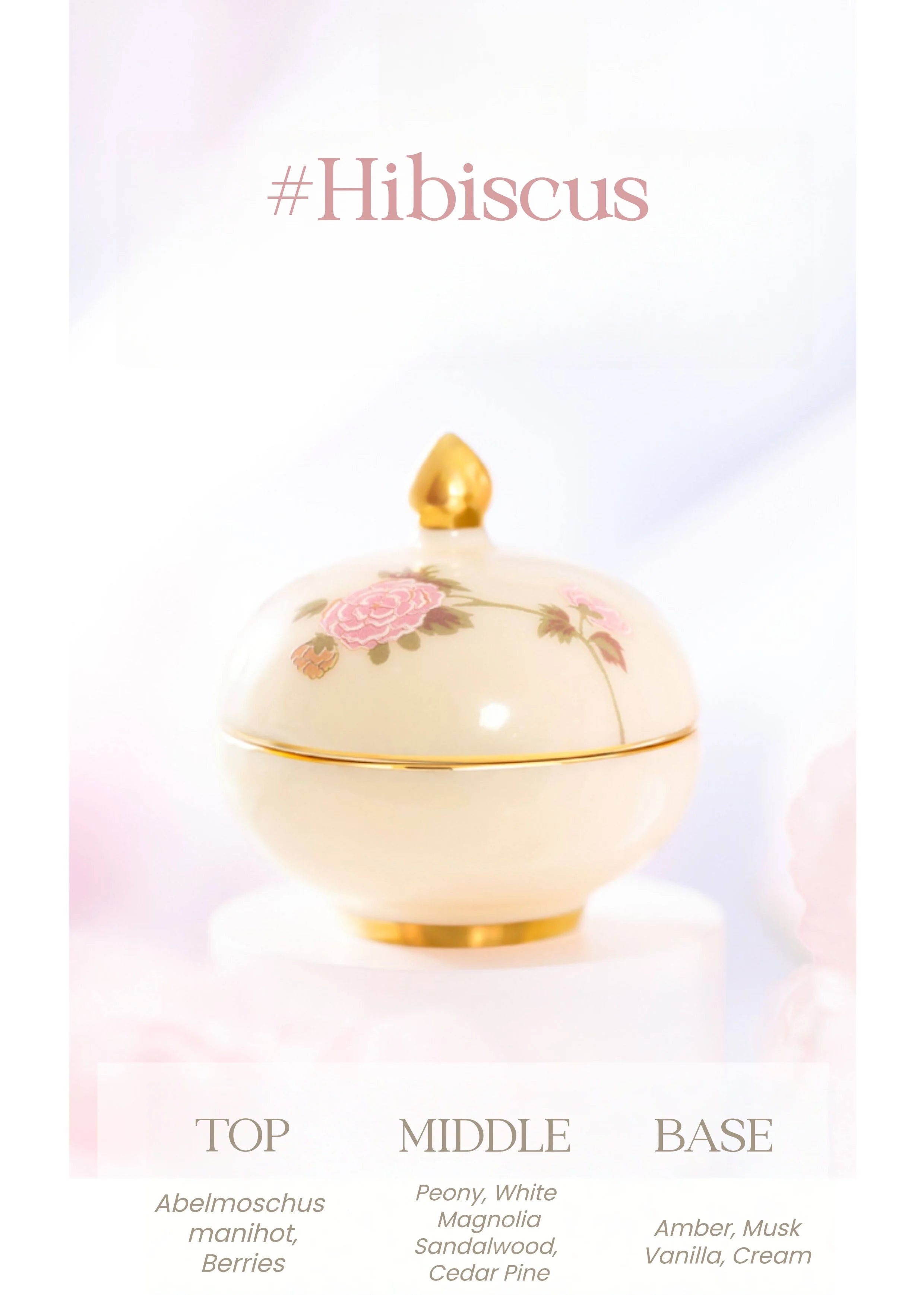 PALACE MUSEUM Flower God Collection Solid Perfume Balm