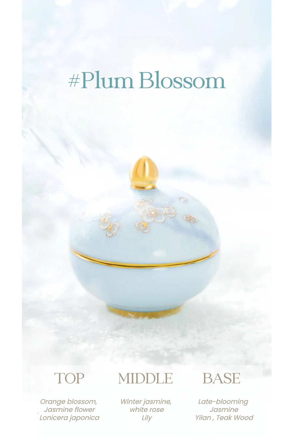 PALACE MUSEUM Flower God Collection Solid Perfume Balm