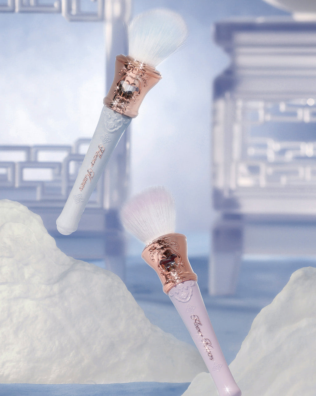 Flower Knows Butterfly Cloud Collar Blush Brush