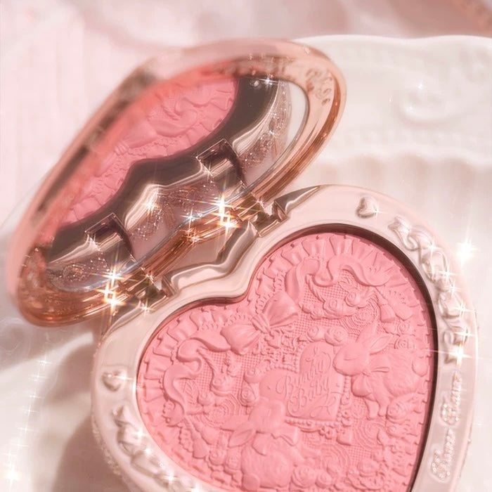 Flower Knows Bunny Garden Embossed Blush