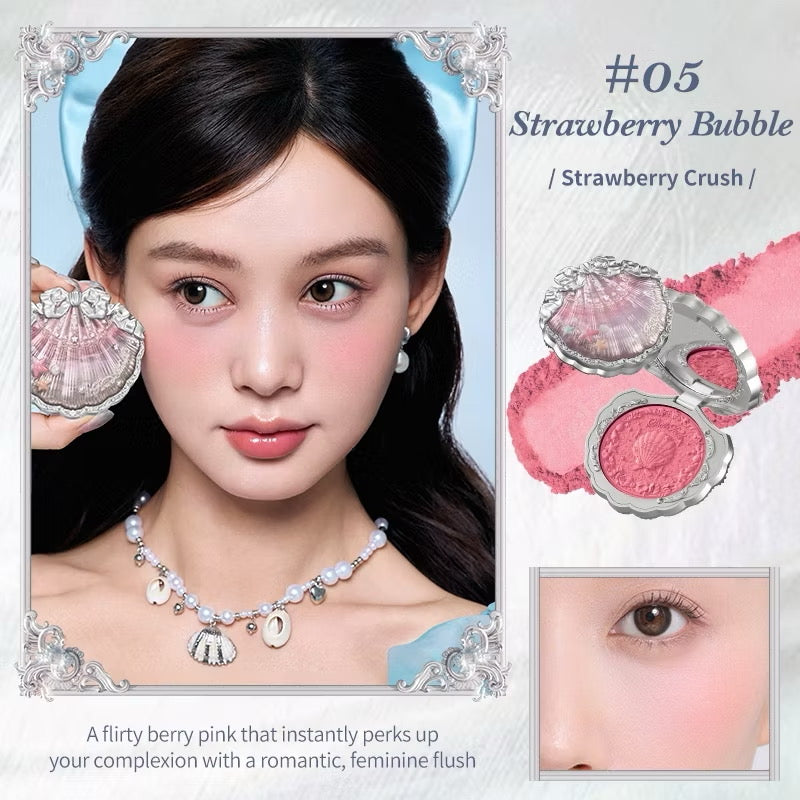 Flower Knows Shell's Jewel Silk Satin Blush