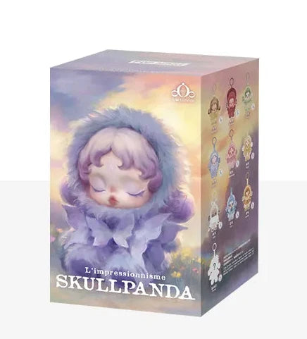 PopMart Skullpanda L'impressionnisme Series Vinyl Plush Pendant
