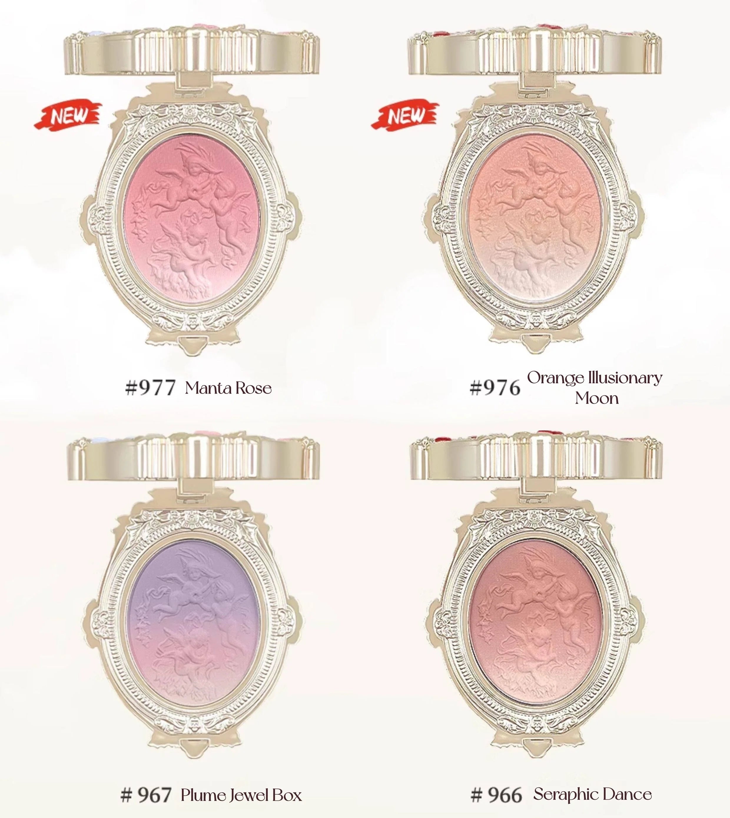 CHEERFLOR Angel Sculpture Makeup Blusher