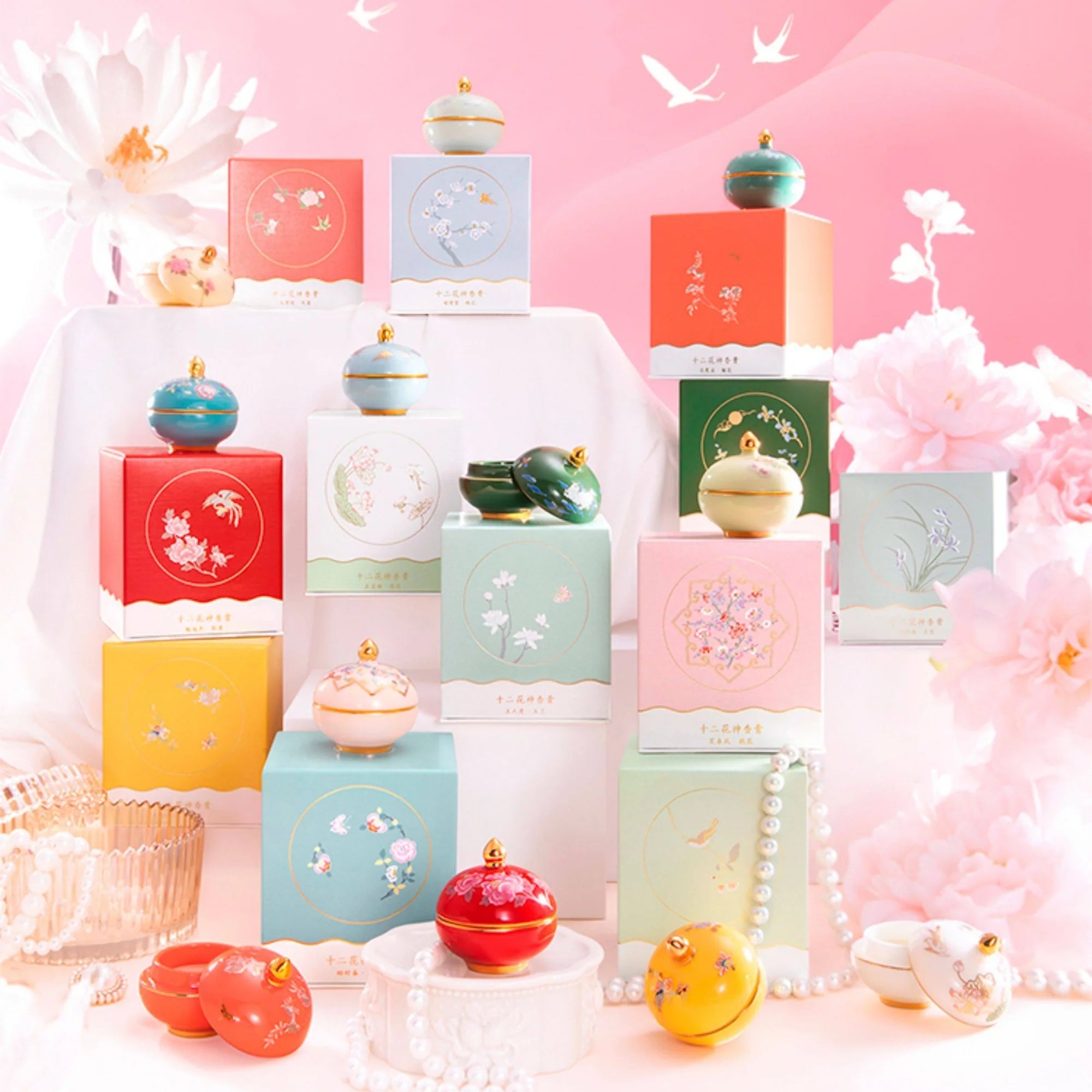 PALACE MUSEUM Flower God Collection Solid Perfume Balm
