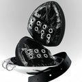 Lishu Punk Black Pineapple Soft Powder Makeup Puff 2 Pcs Set