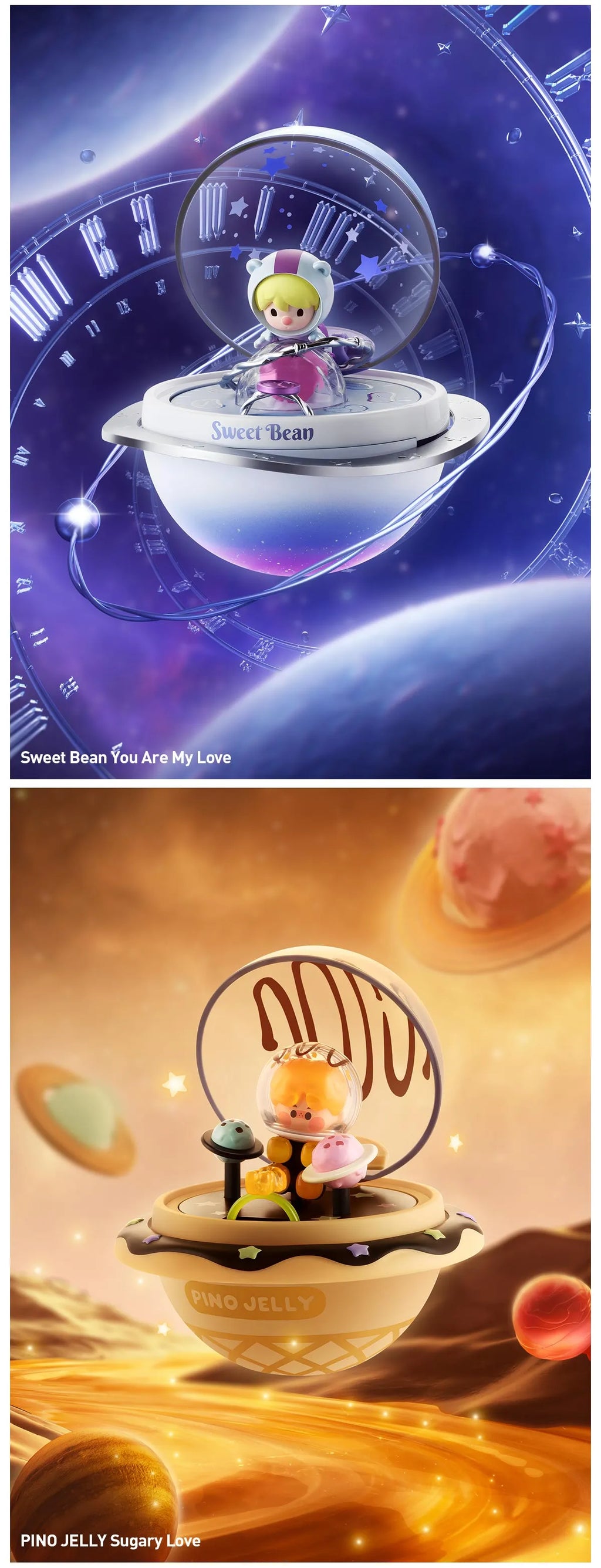 PopMart Romantic Ring Box Series 3 Scene Sets