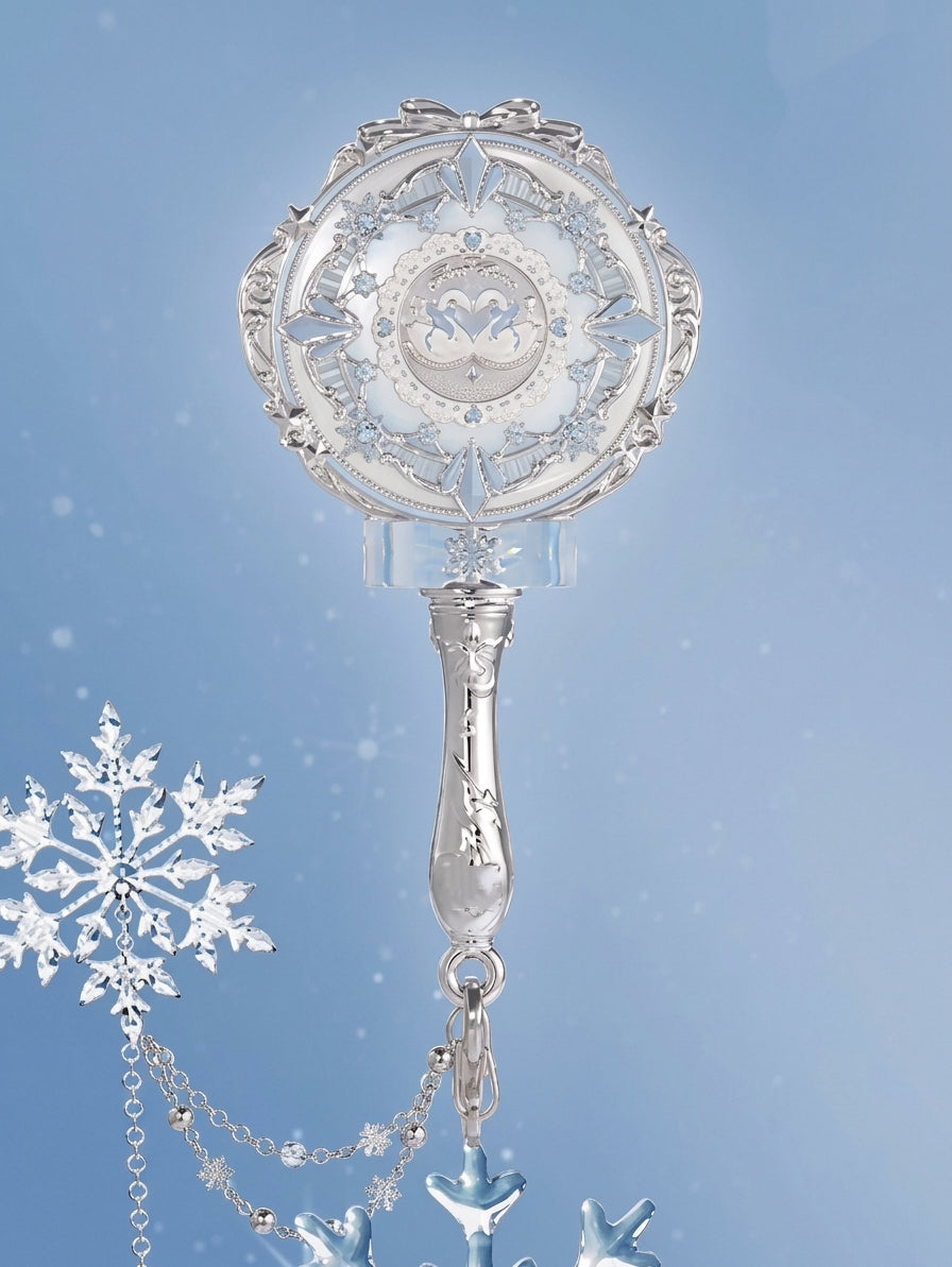Flower Knows Snow Ballet Mini Mirror & Charm