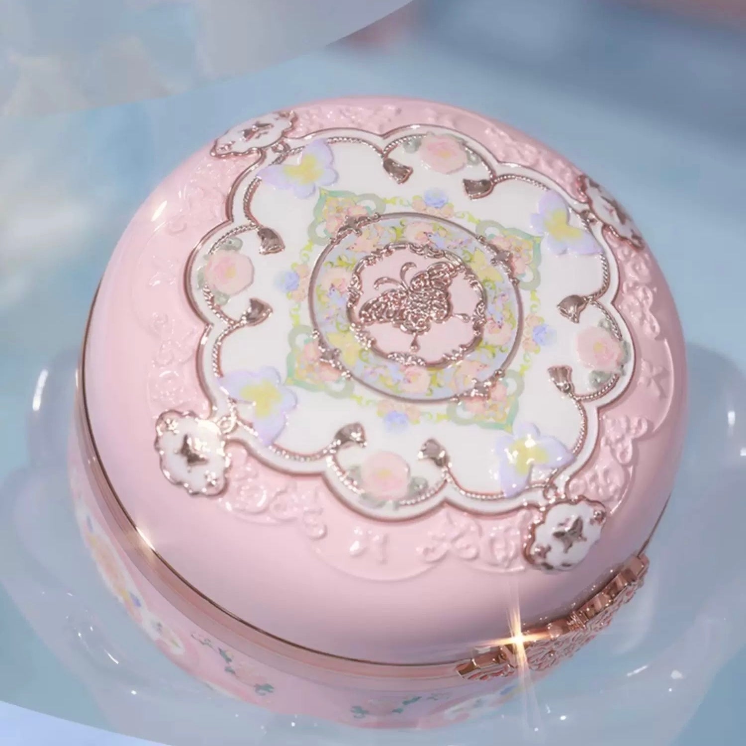Flower Knows Butterfly Cloud Collar Rouge Box Highlighting & Blush Duo Powder