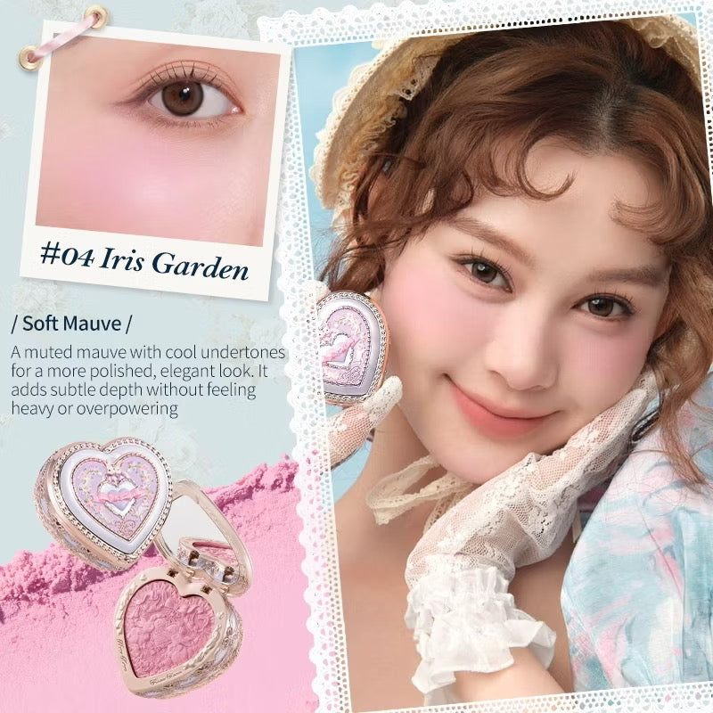 Flower Knows Bunny Garden Embossed Blush