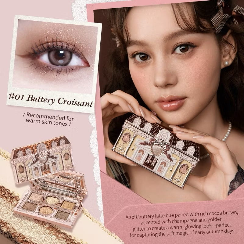 Flower Knows The Sweetie Bear Eyeshadow Palette