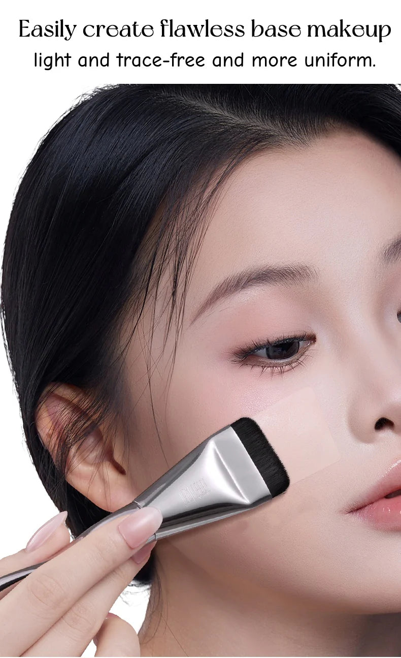 Lishu Flawless Flat Head Foundation Makeup Brush