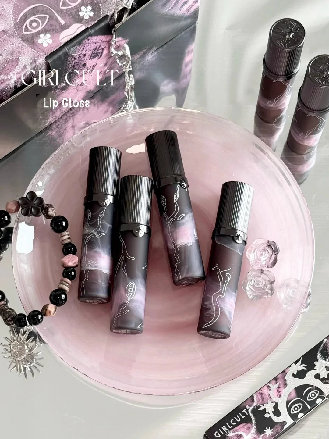 Girlcult Peach Blossom Utopia Mirror Lip Gloss