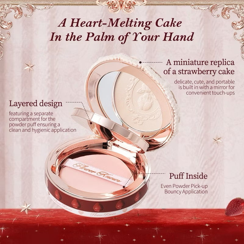 Flower Knows Strawberry Cupid Pressed Powder