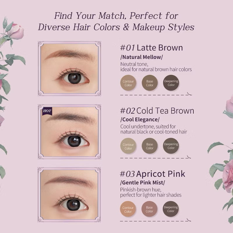 Flower Knows Midsummer Fairytales Eyebrow Palette